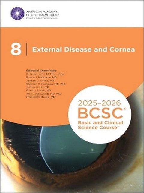 2025-2026 Basic and Clinical Science Course, Section 8 External Disease and Cornea