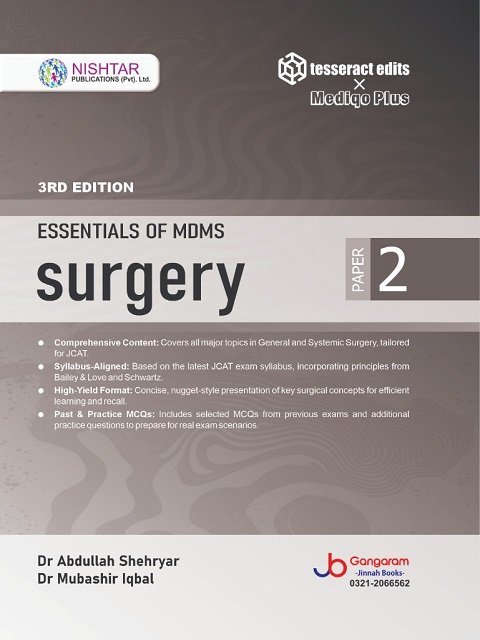 Essentials of MDMS Surgery Paper 2, 3rd Edition