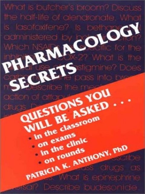 Pharmacology Secrets