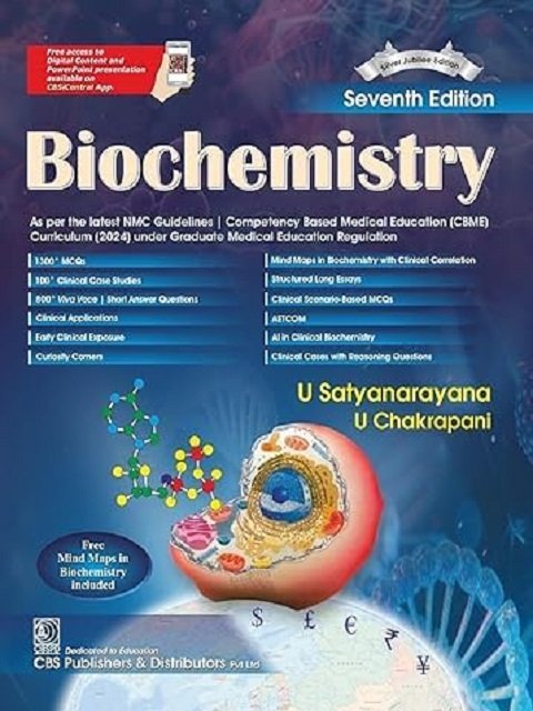 Biochemistry As per the latest NMC Guidelines Competency Based Medical Education & Free Mind Maps in Biochemistry with Clinical Correlation