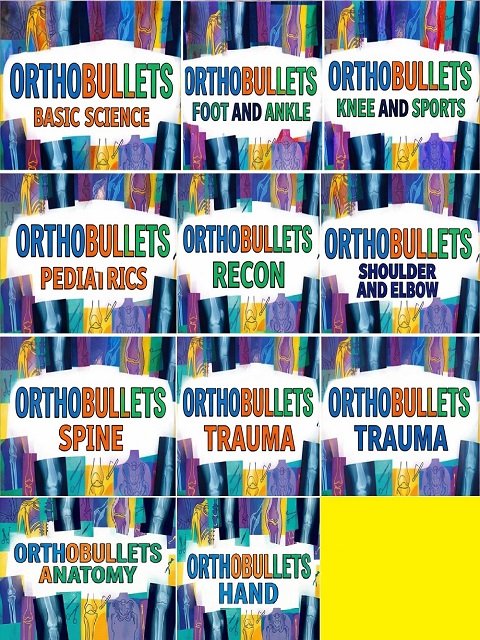 Orthobullets 2026 Edition 11 Volume Set